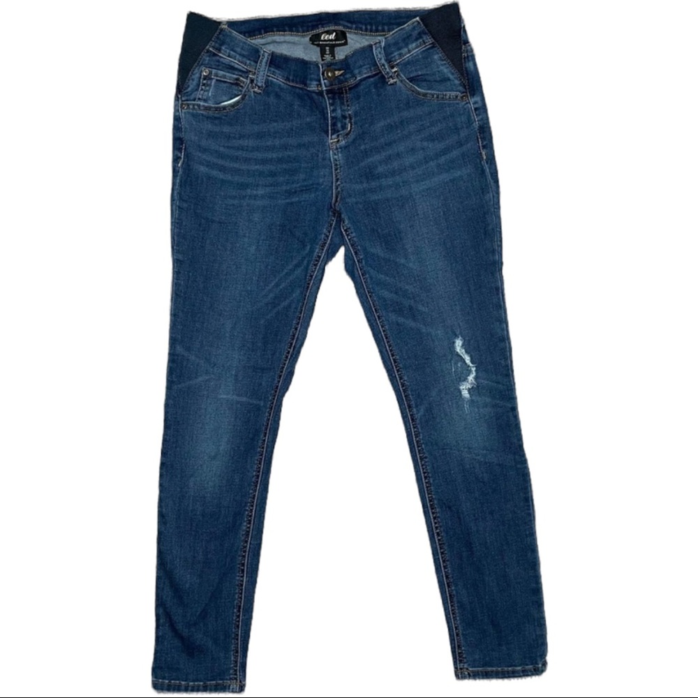 LED Maternity Skinny Jeans Size 30